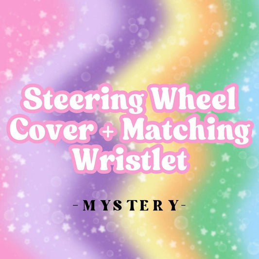 Mystery Steering Wheel Cover + Wristlet