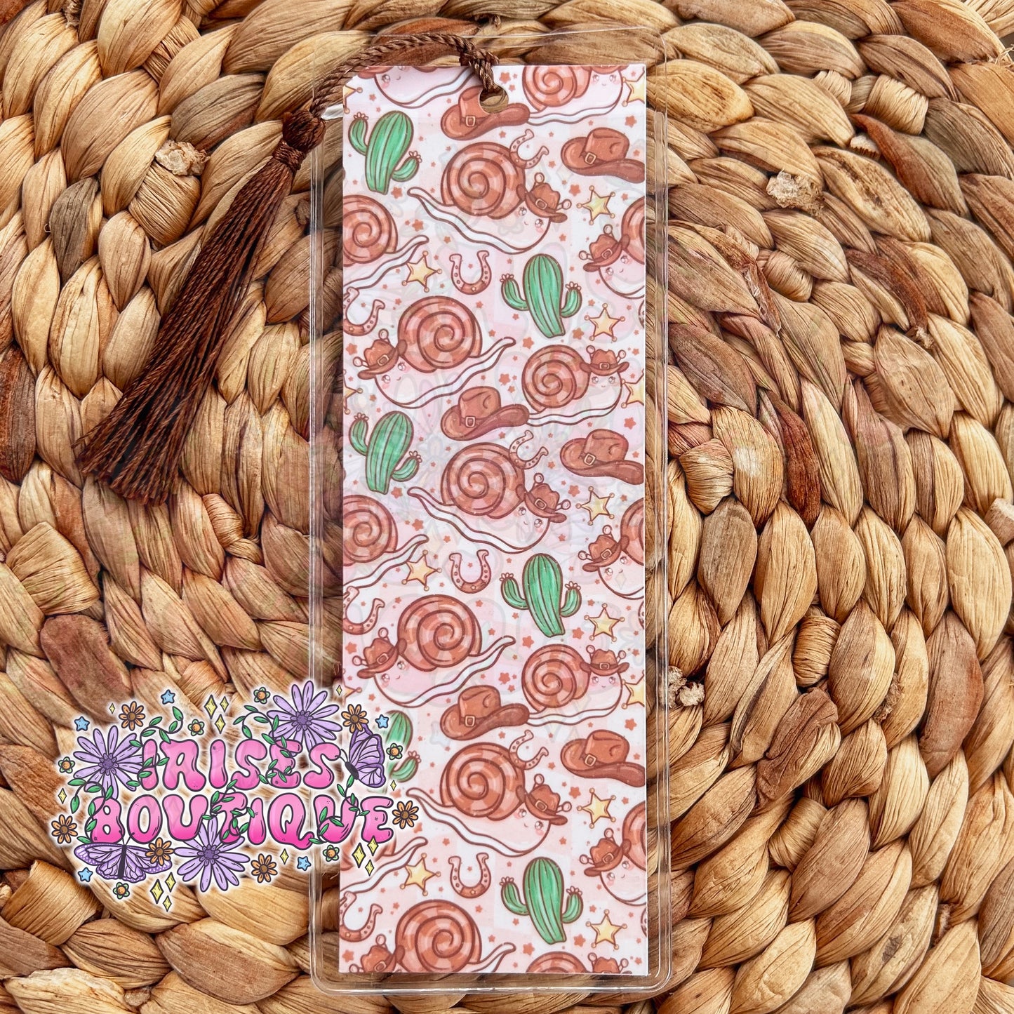Tassel Bookmark - western snail