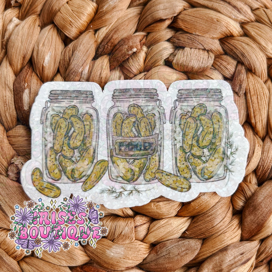 Pickles - Holographic Sticker
