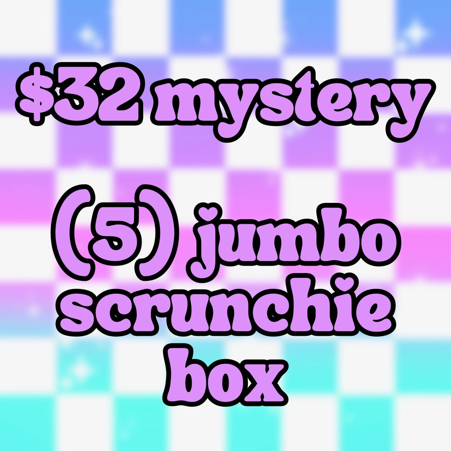 *BLACK FRIDAY - NO CODES* Mystery Scrunchie Box