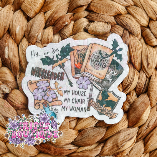 Dragon Fantasy Books - Holographic Sticker