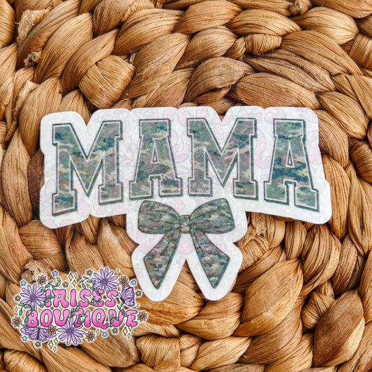 Mama Camo - Holographic Sticker