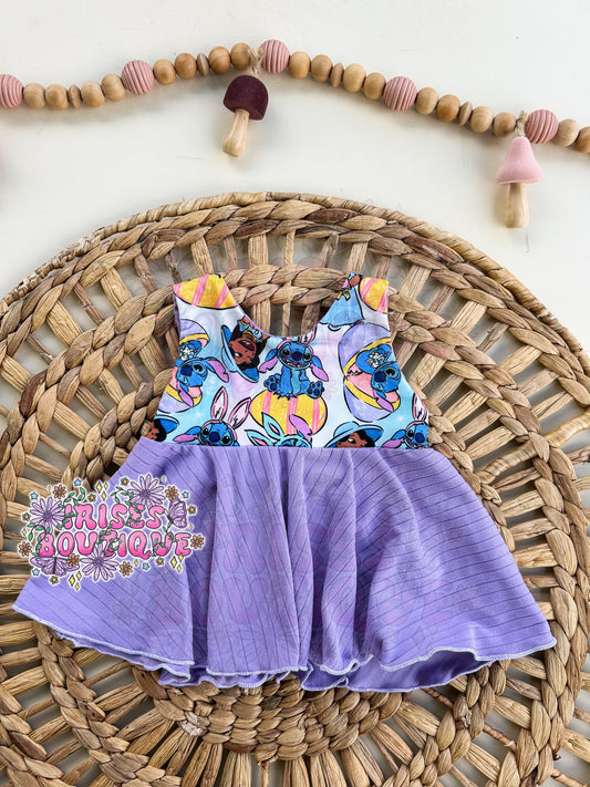 RTS - 6/9 peplum - alien besties