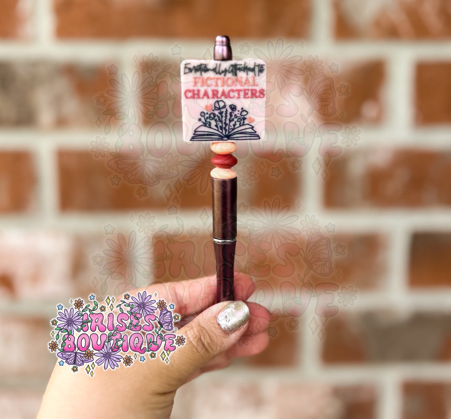Beaded Pen - Emotionally attached to fictional characters