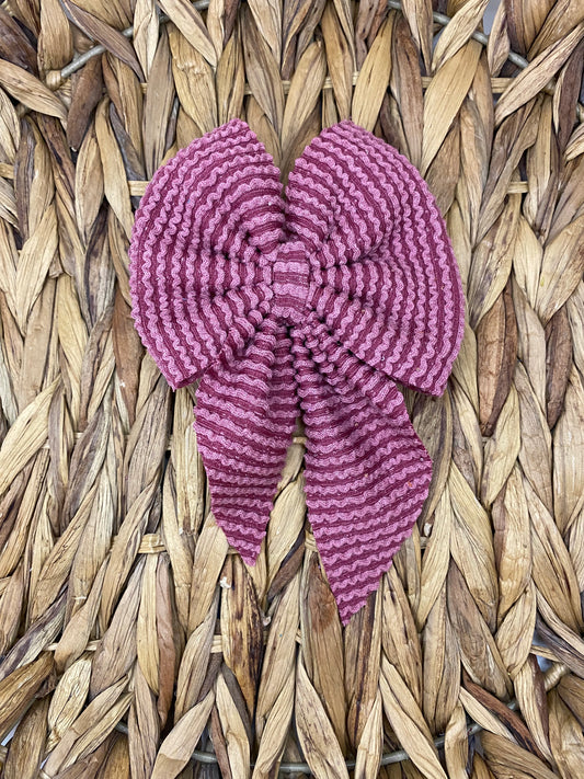 Mauve Sailor Bows