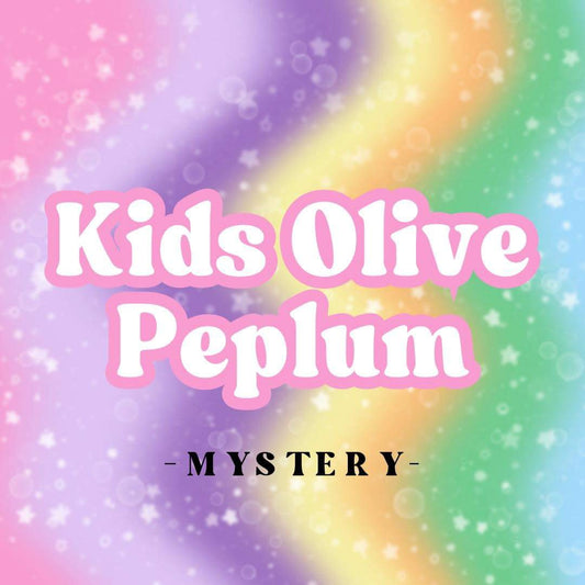 Mystery Kids Olive Peplum