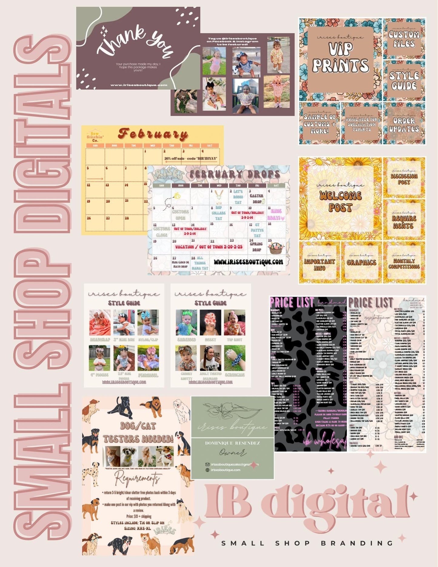 IB digitals - Monthly Calendars